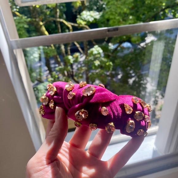 Magenta headband - Picture 2 of 4